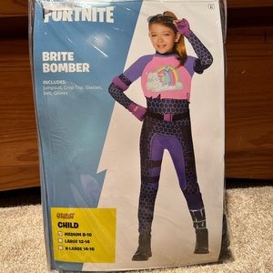 Child Fortnite Brite Bomber Costume